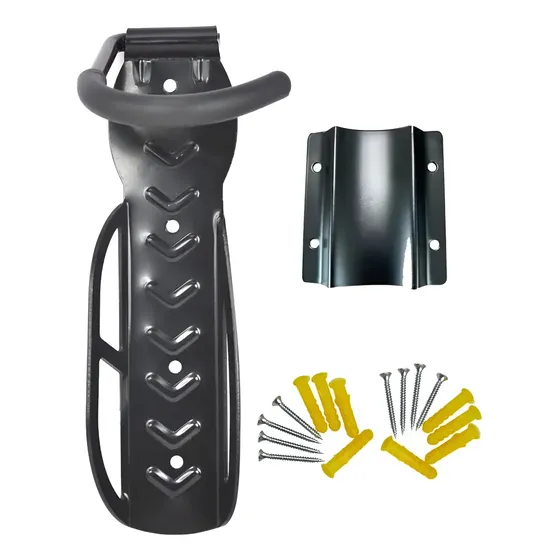 Suporte Bicicleta Bike Ciclismo De Parede Com Apoio E Gancho