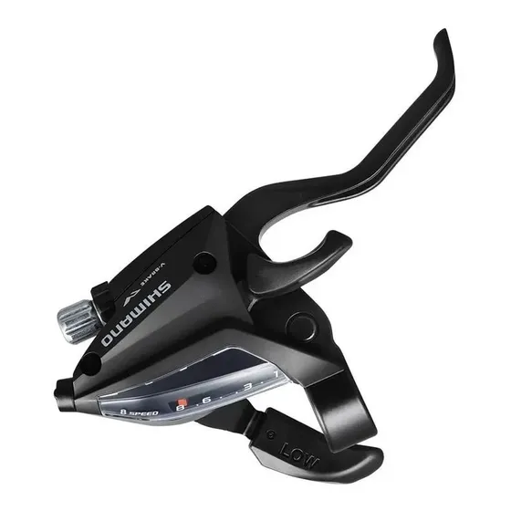Alavanca Câmbio Freio Shimano Ef500 Vbrake Disco Tras Dir 8v