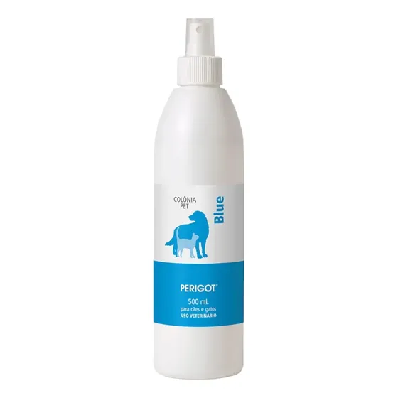 Colônia Blue Perigot De 500ml Para Cães E Gatos