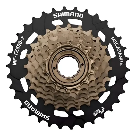 Catraca Rosca Roda Livre Shimano Tz500 14/34 7v Megarange