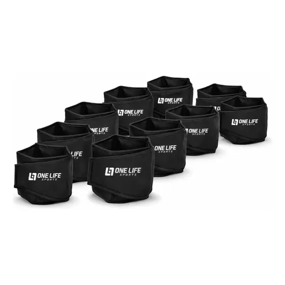 Kit Caneleira Peso Tornozeleira 1kg - 2kg - 3kg - 4kg - 5 Kg