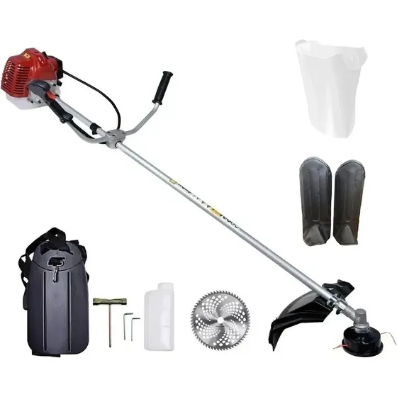 Roçadeira À Gasolina 2t 52cc Tbc52x Toyama + Kit Protetor