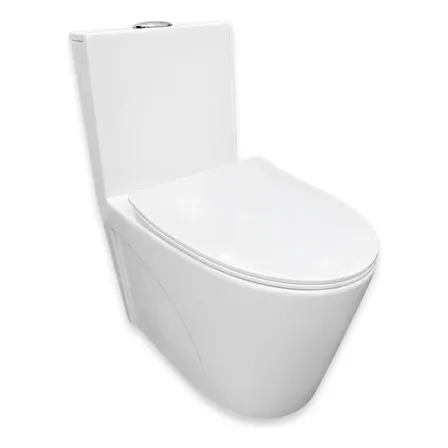 Vaso Sanitário Monobloco Caixa Acoplada Barcelona Cor Branco