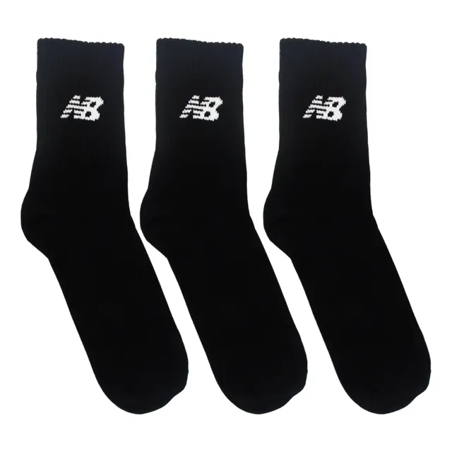 Kit 3 Meias New Balance Cano Longo 39 Ao 42 Casual Básico