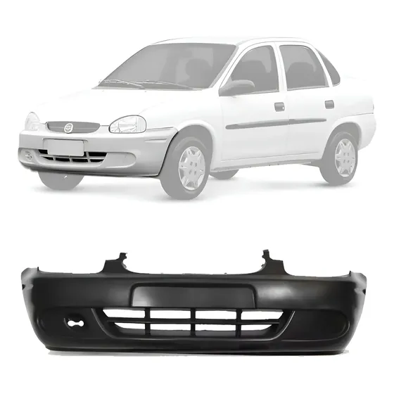 Parachoque Dianteiro Corsa Classic 2000 A 2008 S/furo Liso