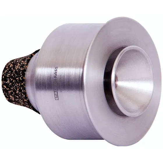 Surdina Strong Brass Modelo Wa-wa Brushed Aluminum