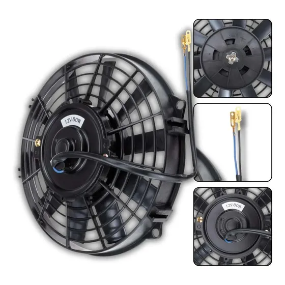 Eletro Ventilador Ventoinha Universal 9 Polegadas