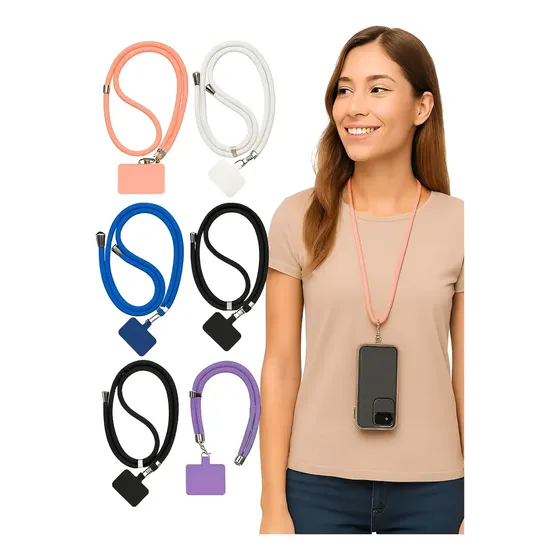 Cordão Cordinha Para Celular Universal Alça E Pescoço