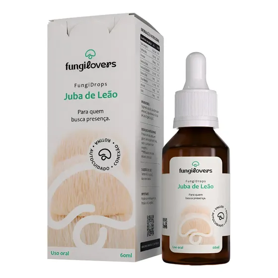 Extrato Juba De Leão 60ml - Foco - Clareza Mental - Calma