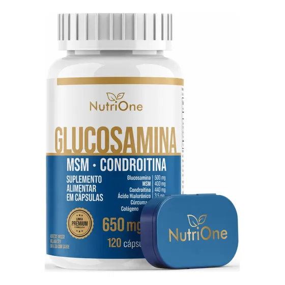 Glucosamina, Msm, Condroitina Fórmula Premium - Nutrione