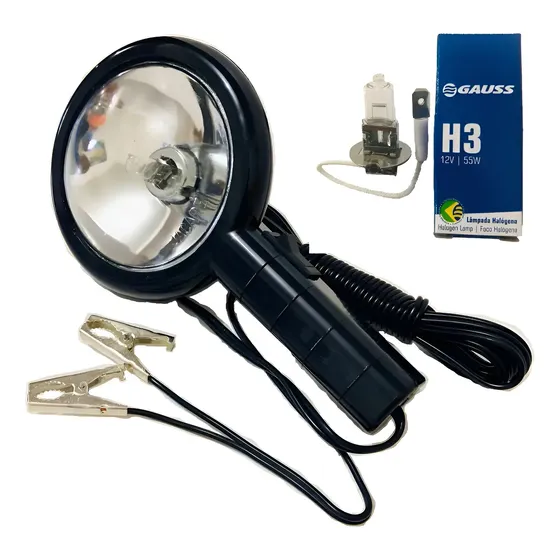 Lanterna Farol Silibim Jacaré C/garra Caça E Pesca