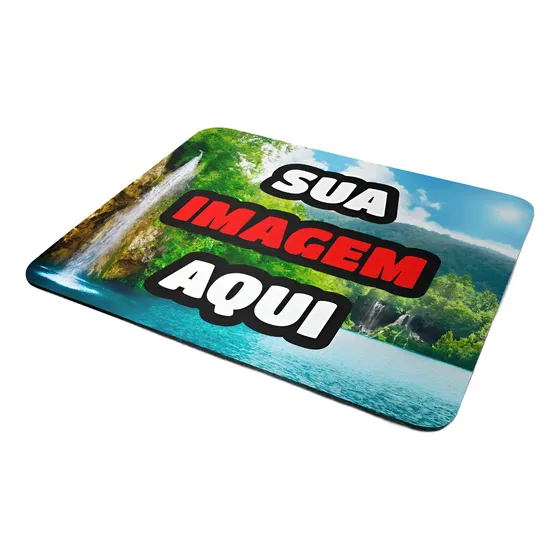 Mouse Pad Personalizado Com Sua Arte /foto - Mousepad 21x18