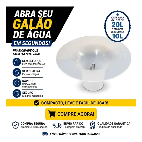 Acqua Fure Furador De Garrafão De Água