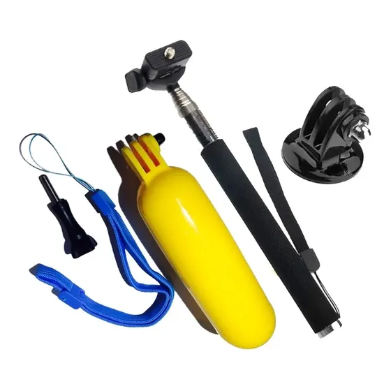 Bastao Retratil Monopod Flutuante Flutuador Para Gopro Hero