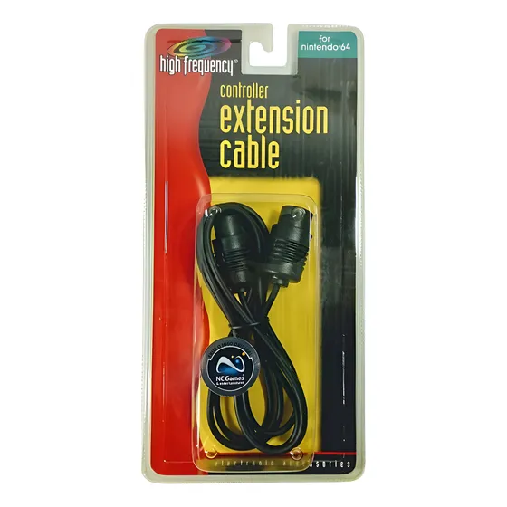 Cabo Extensor Nintendo 64 N64 1,8m Controle Extension