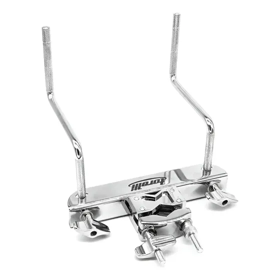 Rack Cromado Duplo Para Percussão Torelli Ta402