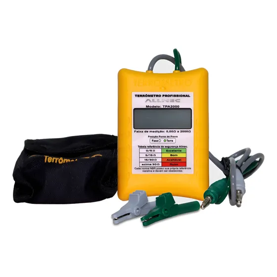 Terrômetro Digital Allnec Tpa-2000 Preciso E Fácil De Usar