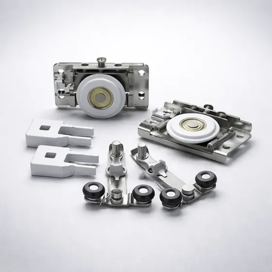 Kit Roldanas Porta Correr Guarda Roupa Ro 65 - Rometal