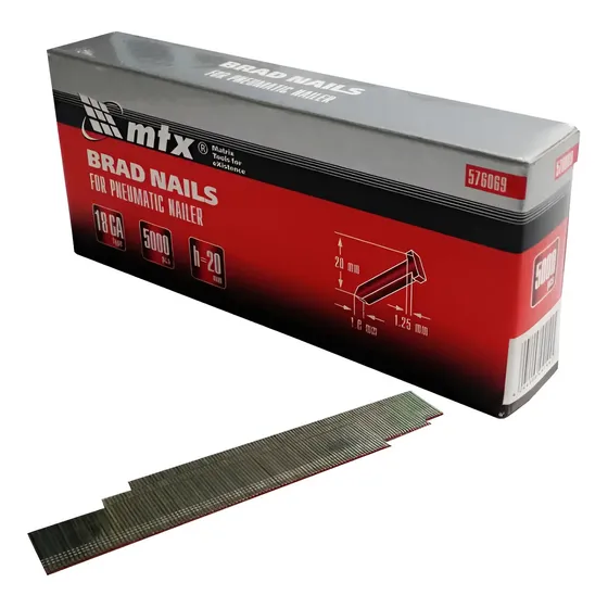 Pinos Para Pinador Pneumático F-20 C/ 5000 Peças Mtx