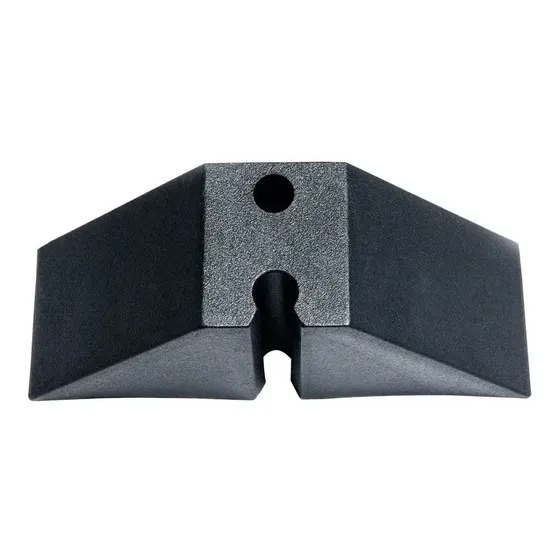 Calço Para Telha Trapezoidal T40 2 Furos Preto - 100 Pçs