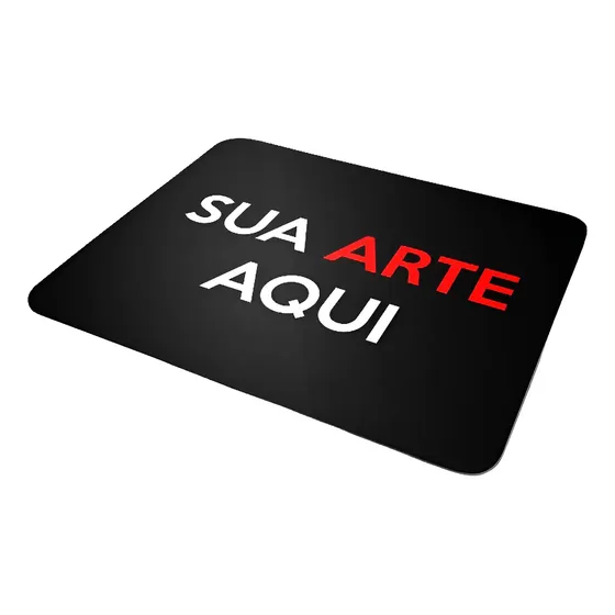 Mouse Pad Personalizado Variados Arte Pacote Com 10 Unidades