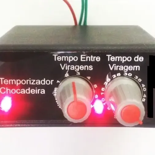 Temporizador Controlador De Tempo Viragem De Ovos Chocadeira