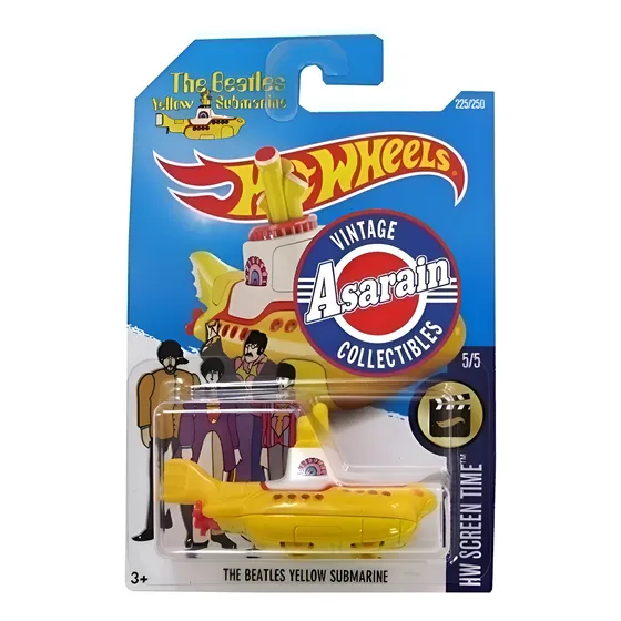 The Beatles Yellow Submarine Hot Wheels - 1/64