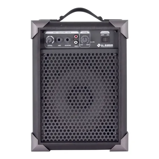 Caixa De Som Amplificada Microfone/guitarra Lx40