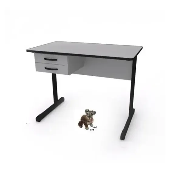 Escrivaninha Mesa De Escritório Home Office 2 Gavetas