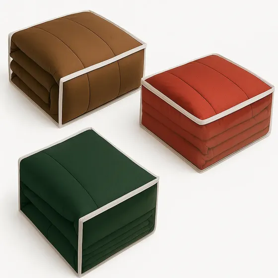 Kit 5 Saco Organizador Multiuso Pmg Embalagem Pvc Cristal