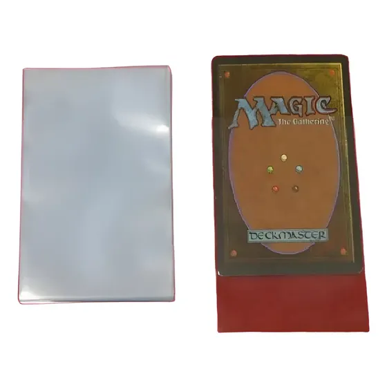 500 Protetores Sleeves Shields 65mm X 90 Mm - Novo