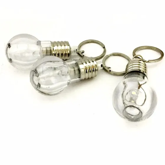 Chaveiro Lampada Led Branco Lembrancinhas/festa - 252 Und