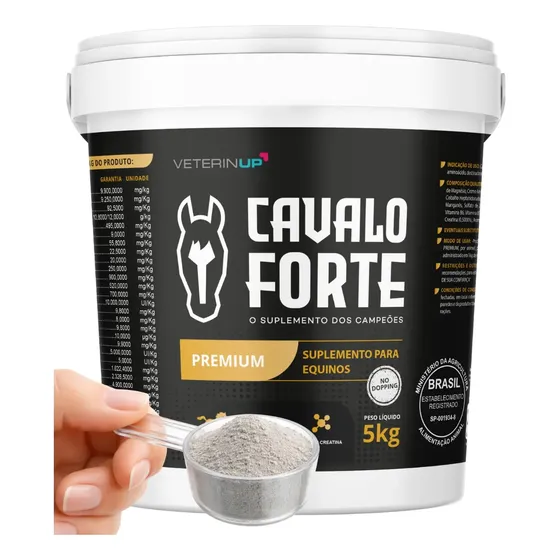5kg Cavalo Forte Premium Suplemento Cavalo Equinos