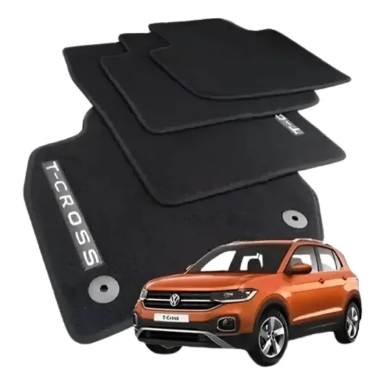 Tapete Carpete Original Vw T-cross Volkswagen Tcross