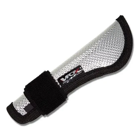 Protetor Para Ponteira De Vara Pesca Velcro V-fox Prata G
