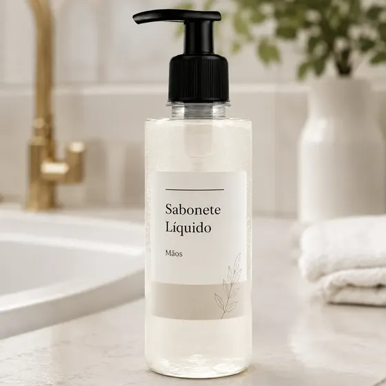 10 Frascos 100ml C/ Válvula Pump Saboneteira Luxo