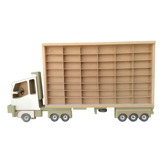 Estante Em Mdf Para 48 Carrinhos Em Mdf 1:64