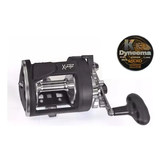 Carretilha Amazon Perfil Alto 3 Rolamentos Pesca Pesada
