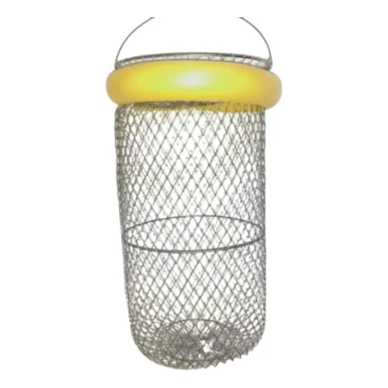 Cesto Viveiro Sambura C/boia Flutuante-82x36cm-grande-n8