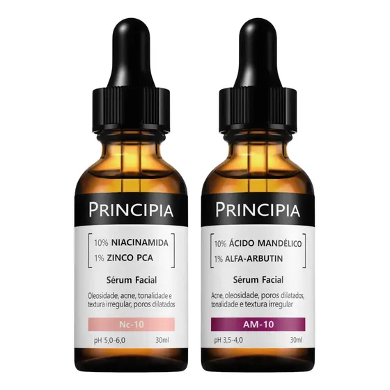 Principia Kit C/2 Séruns Antimanchas Niacinamida+ Mandélico