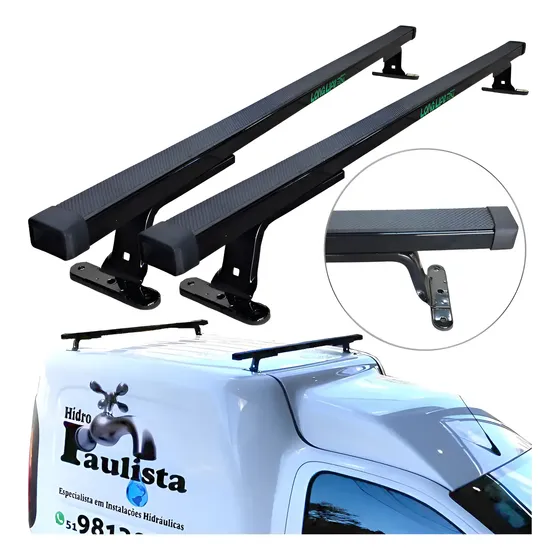 Rack De Teto Longlife Aco Fiat Fiorino 98 Em Diante Todas