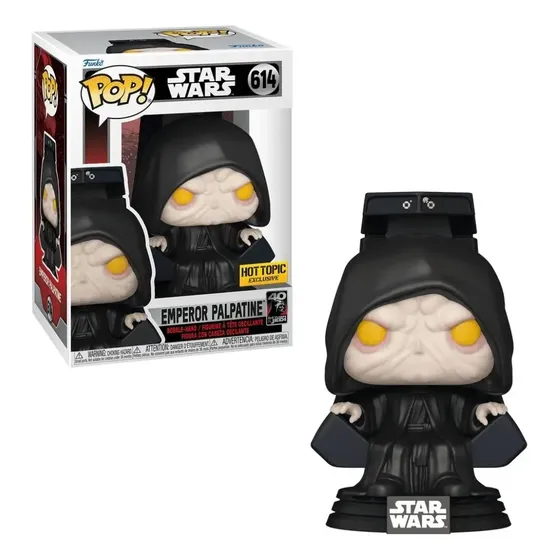 Boneco Funko Pop! Star Wars - Imperador Palpatine