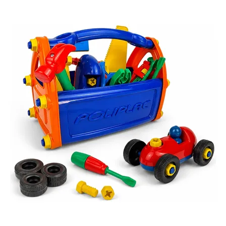 Maleta De Ferramentas Infantil Didática Com 21 Pcs Brinquedo