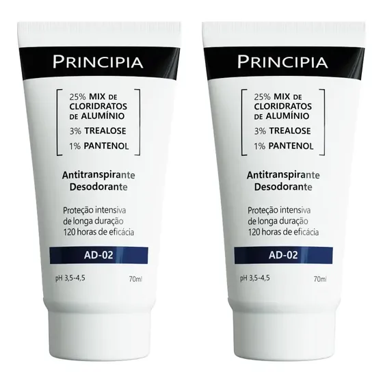 Principia Kit C/ 2 Antitranspirante Desodorante Ad-02