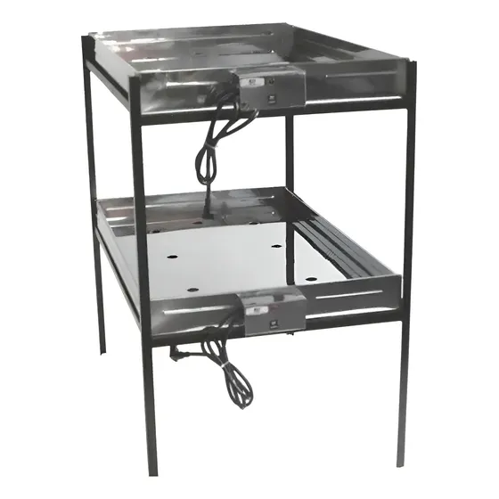Marmiteiro Elétrico 50 Marmitas Inox C/ Pé E Termostato Novo
