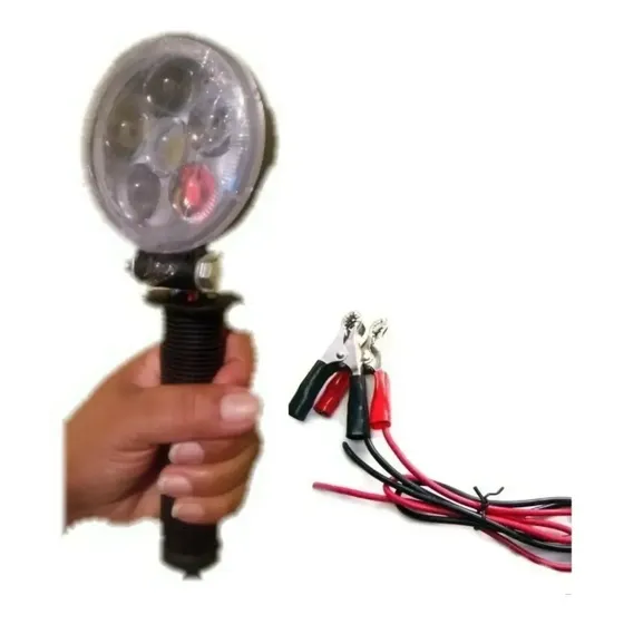Lanterna Cilibrim Led 12v-c/10m De Cabo Com Garra Jacaré