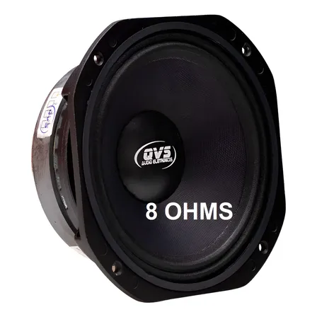 Alto Falante Qvs 8 250rms Medio Grave + Brinde