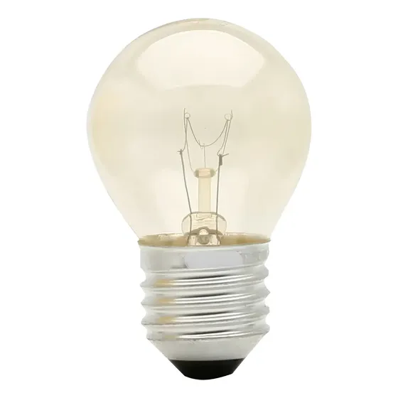 Lâmpada Incandescente Bolinha Clara E27 15w 10 Peças