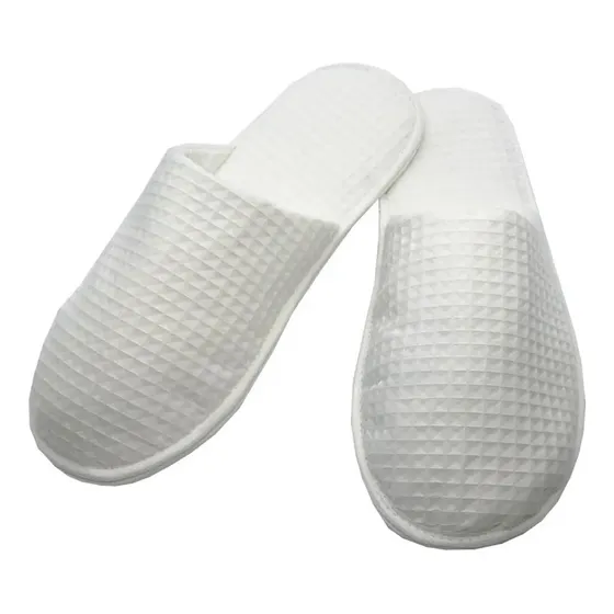 01 Par Chinelo Pantufa 2033 Em Piquet Sofisticado
