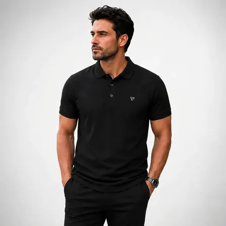 Camiseta Gola Polo Masculina Voker Anti-pilling Premium